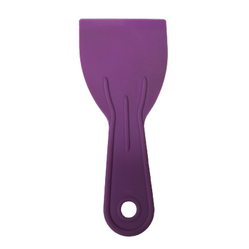 ABS Material 76mm Plastic Putty Knife Plastic Scraper Purple Color Paint Scraper